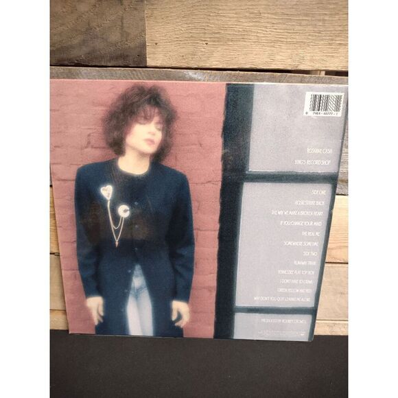 NEW & SEALED VTG Rosanne Cash King's Record Shop 1987 Vinyl Record Columbia - Picture 2 of 2